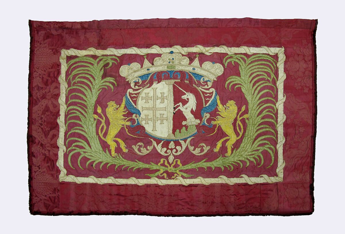 Banner, Textile, possibly Polish