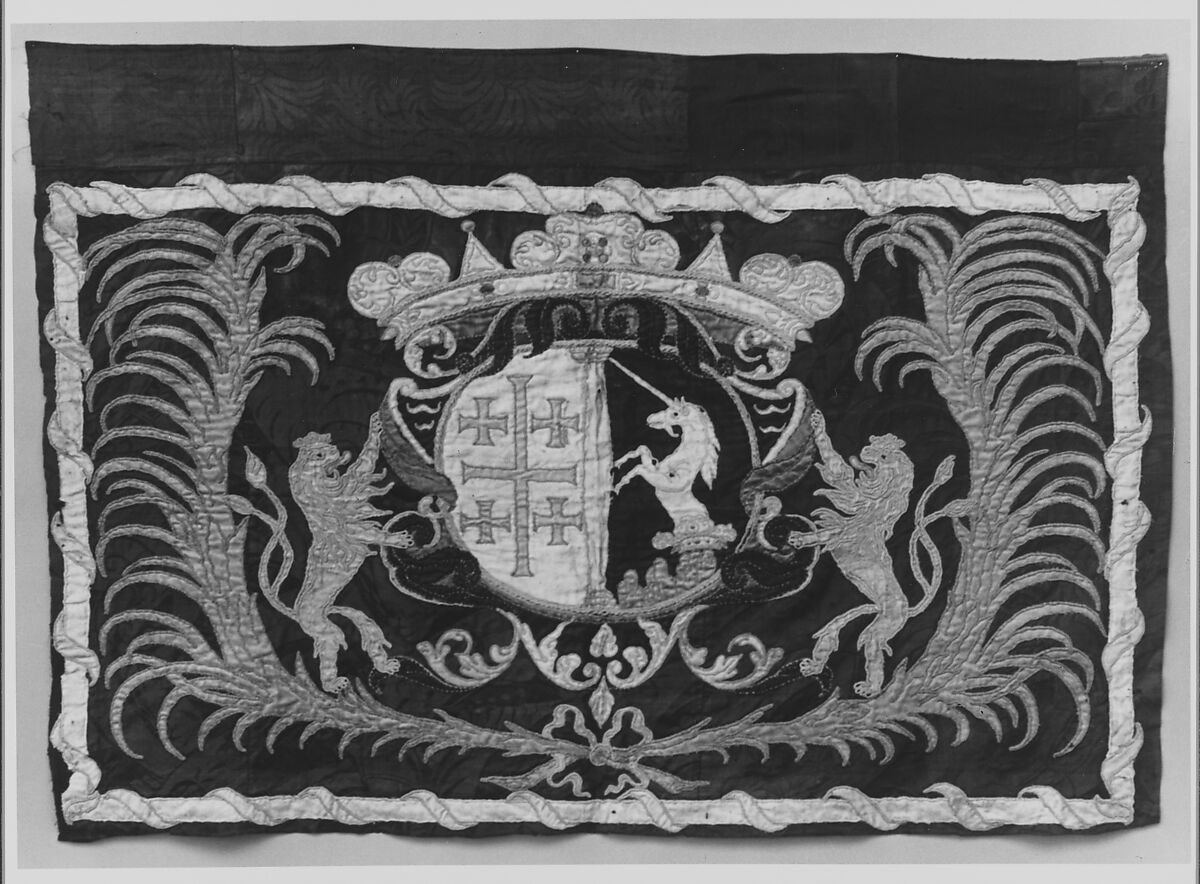 Banner, Textile, possibly Polish 