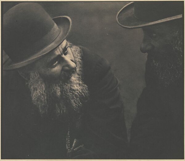 Conversation, Paul Strand (American, New York 1890–1976 Orgeval, France), Platinum print 