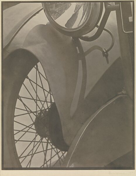 [Wire Wheel], Paul Strand (American, New York 1890–1976 Orgeval, France), Silver-platinum print 
