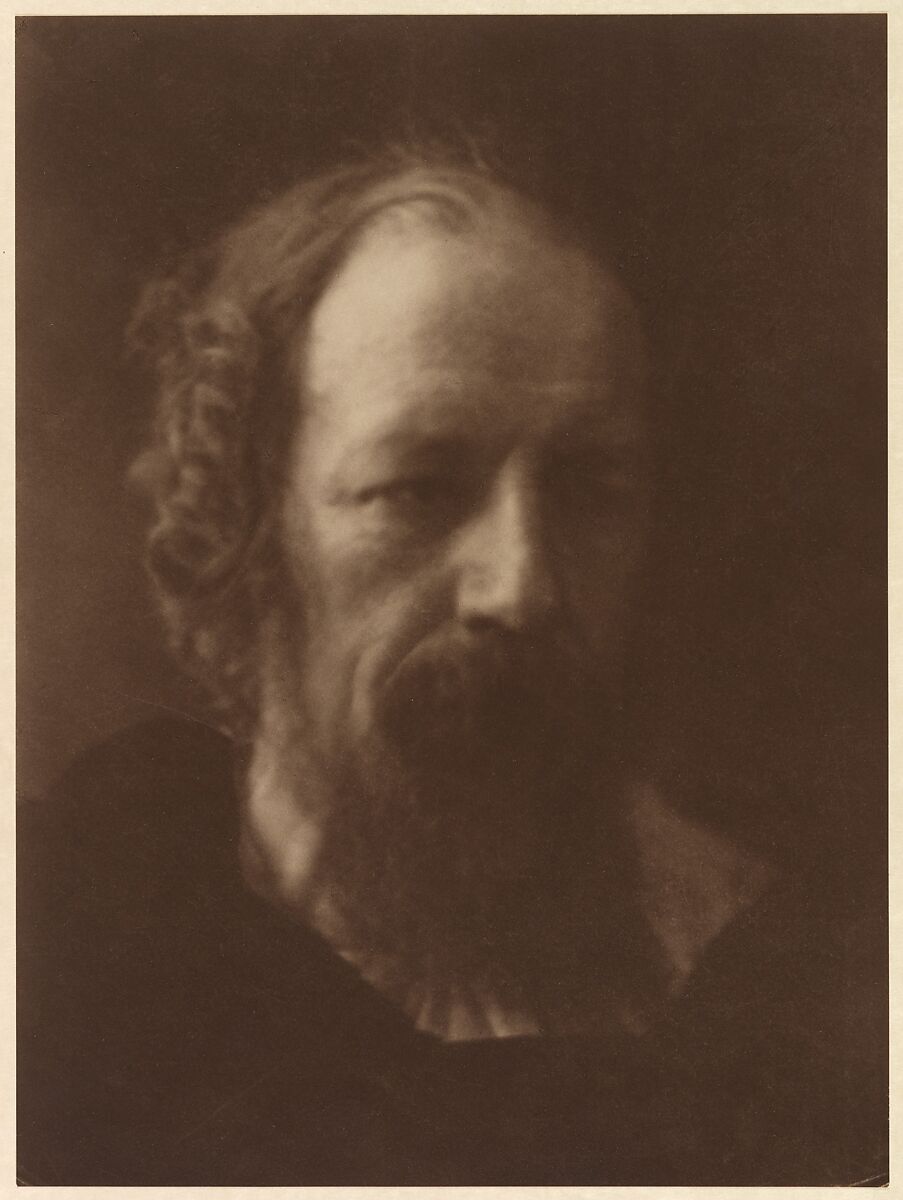 Alfred, Lord Tennyson, Julia Margaret Cameron (British (born India), Calcutta 1815–1879 Kalutara, Ceylon), Carbon print 