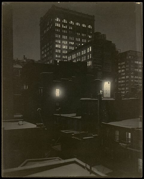 Alfred Stieglitz - From the Back Window – 291 - The Metropolitan