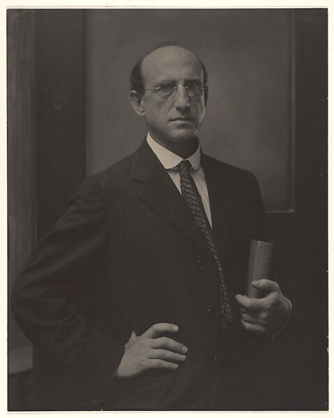 Leo Stein, Alfred Stieglitz (American, Hoboken, New Jersey 1864–1946 New York), Platinum print 