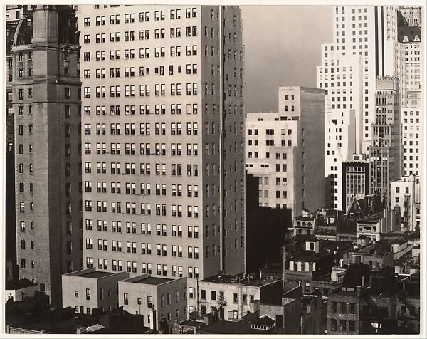 From My Window at An American Place, North, Alfred Stieglitz (American, Hoboken, New Jersey 1864–1946 New York), Gelatin silver print 