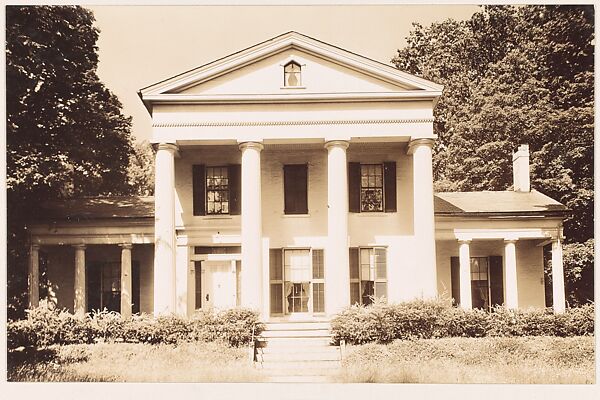 [Greek Revival House with Full-Façade Entry Porch, Haydenville, Massachusetts]