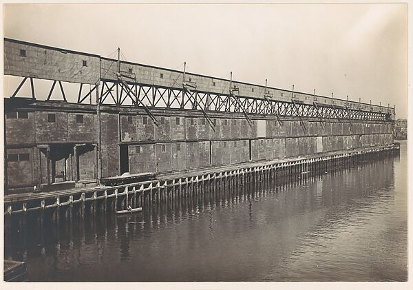 [Pier with Brick Storage Facility]