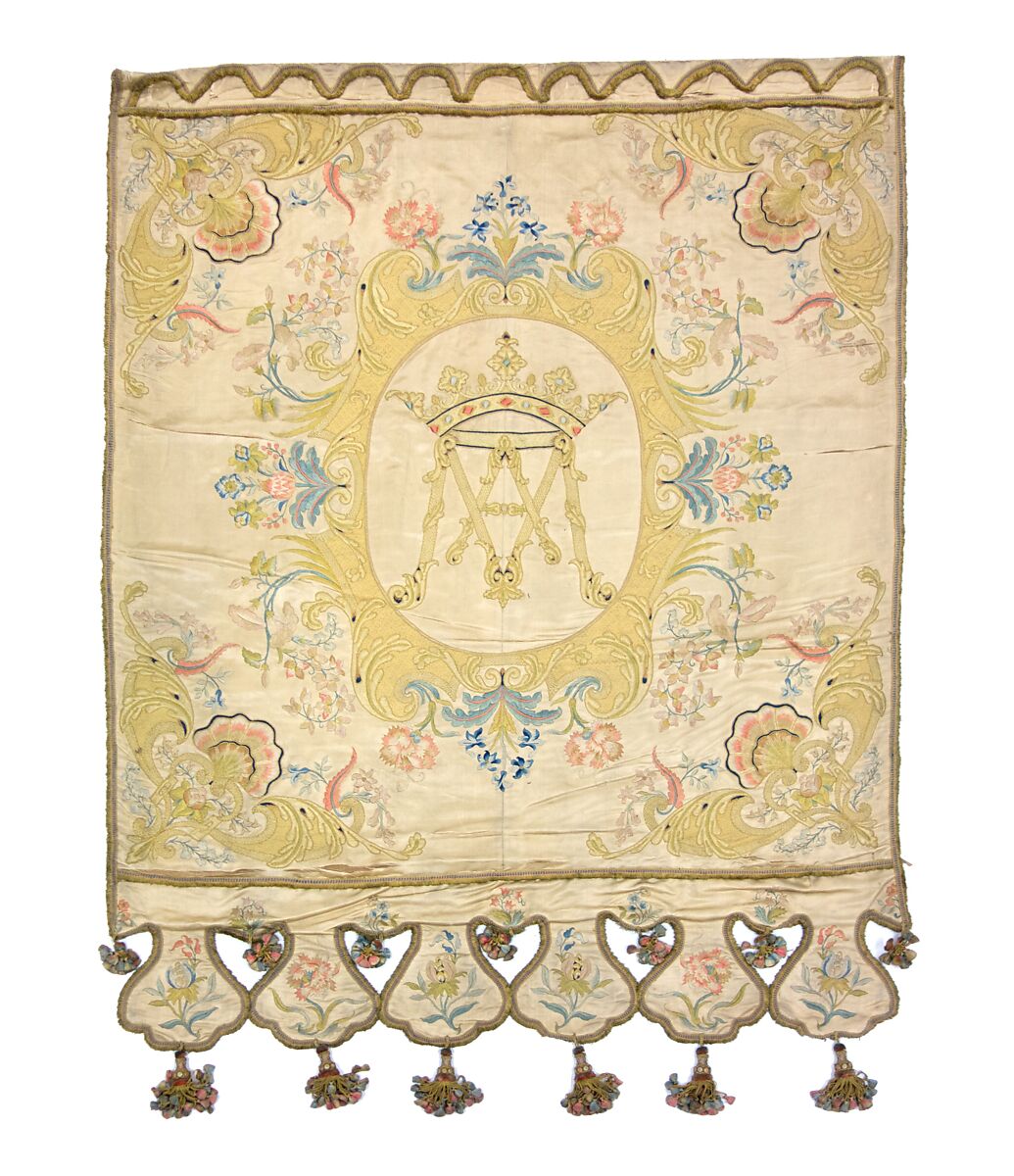 Banner, Textile, gold, Spanish 