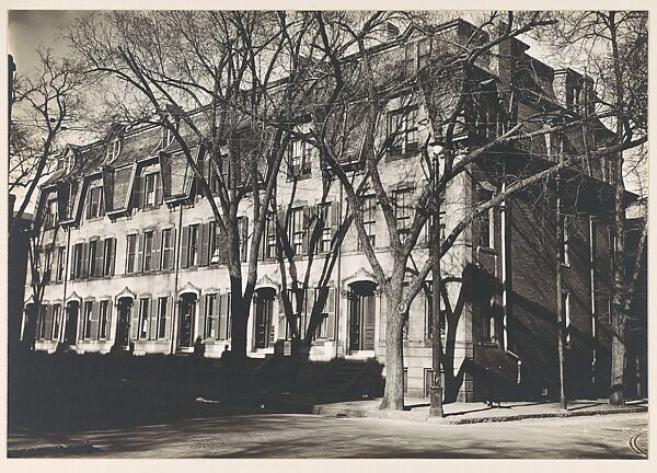 [Row of Second Empire Houses with Mansard Roofs, South Boston, Massachusetts]