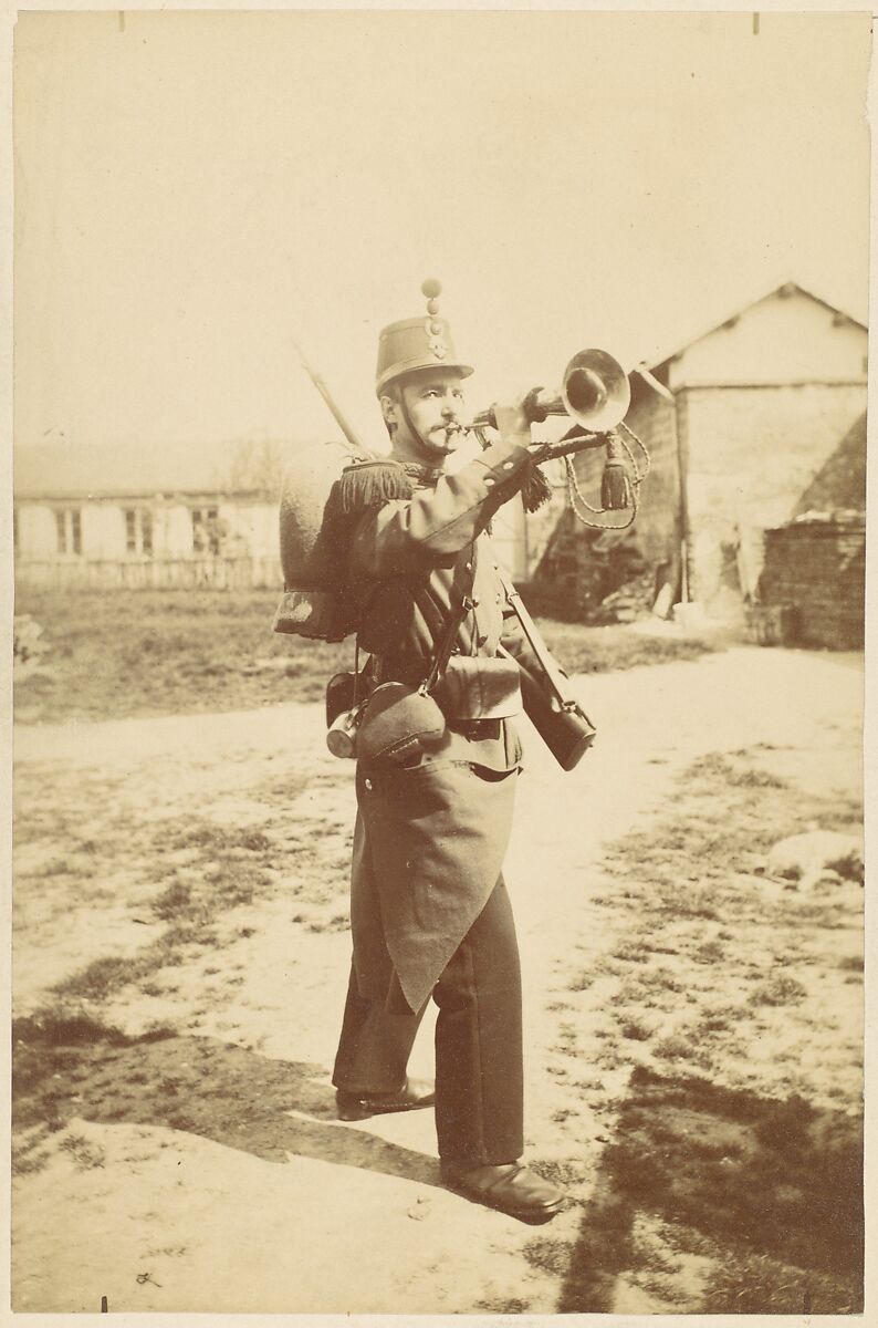 [Bugler], Unknown (French), Gelatin silver print 