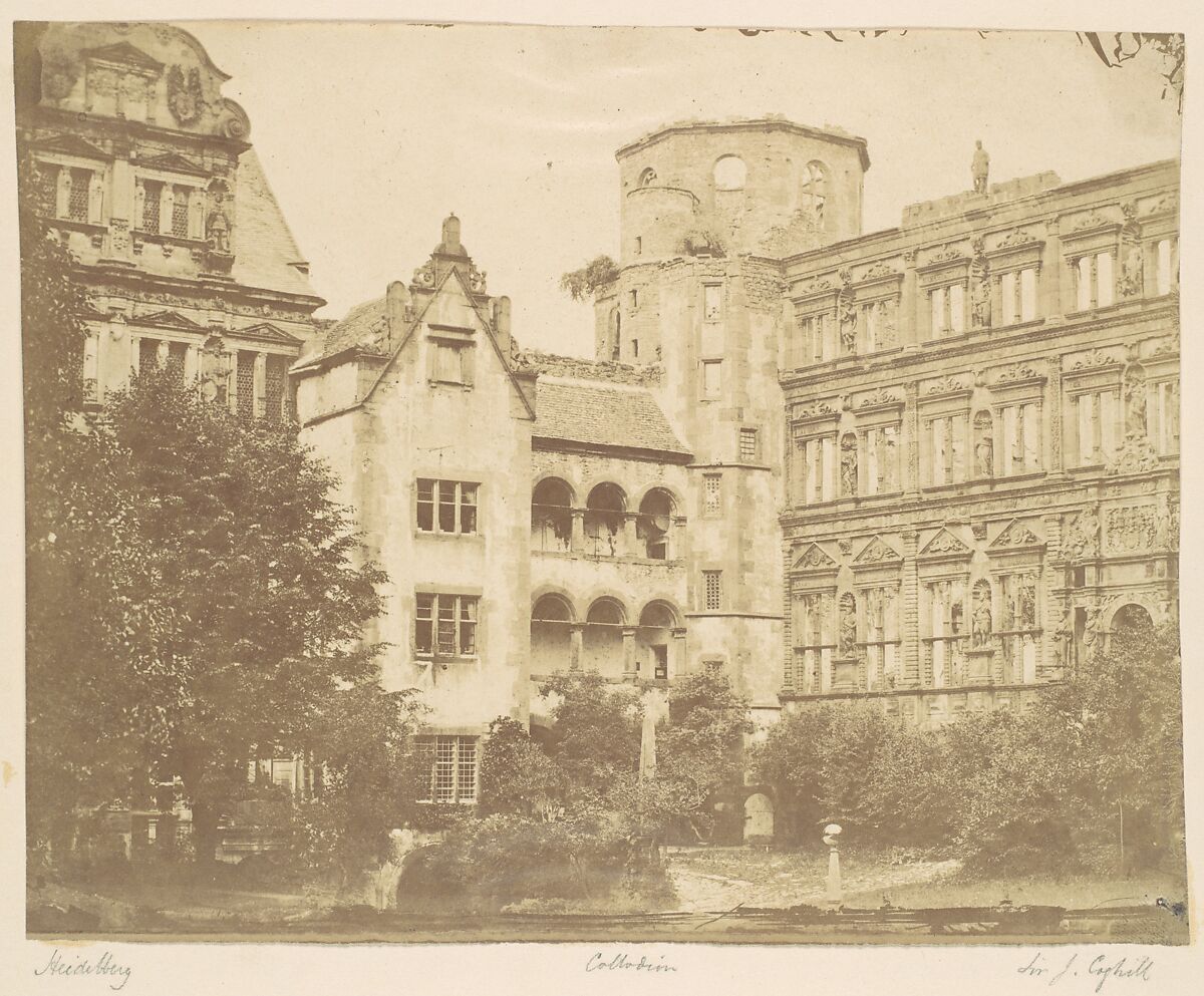 Heidelberg, John Joscelyn Coghill (Irish, 1826–1905), Albumen silver print from glass negative 