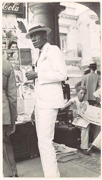 Citizen in Downtown Havana, Walker Evans (American, St. Louis, Missouri 1903–1975 New Haven, Connecticut), Gelatin silver print 