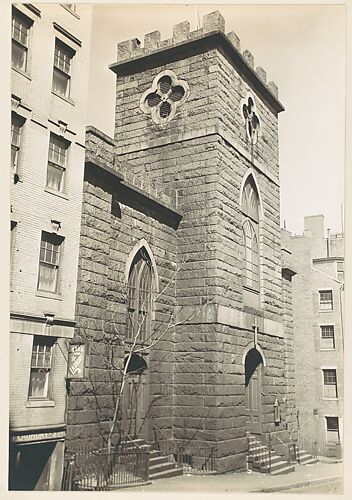 [Gothic Revival Church (St. John's), Bowdoin Street, Boston, Massachusetts]