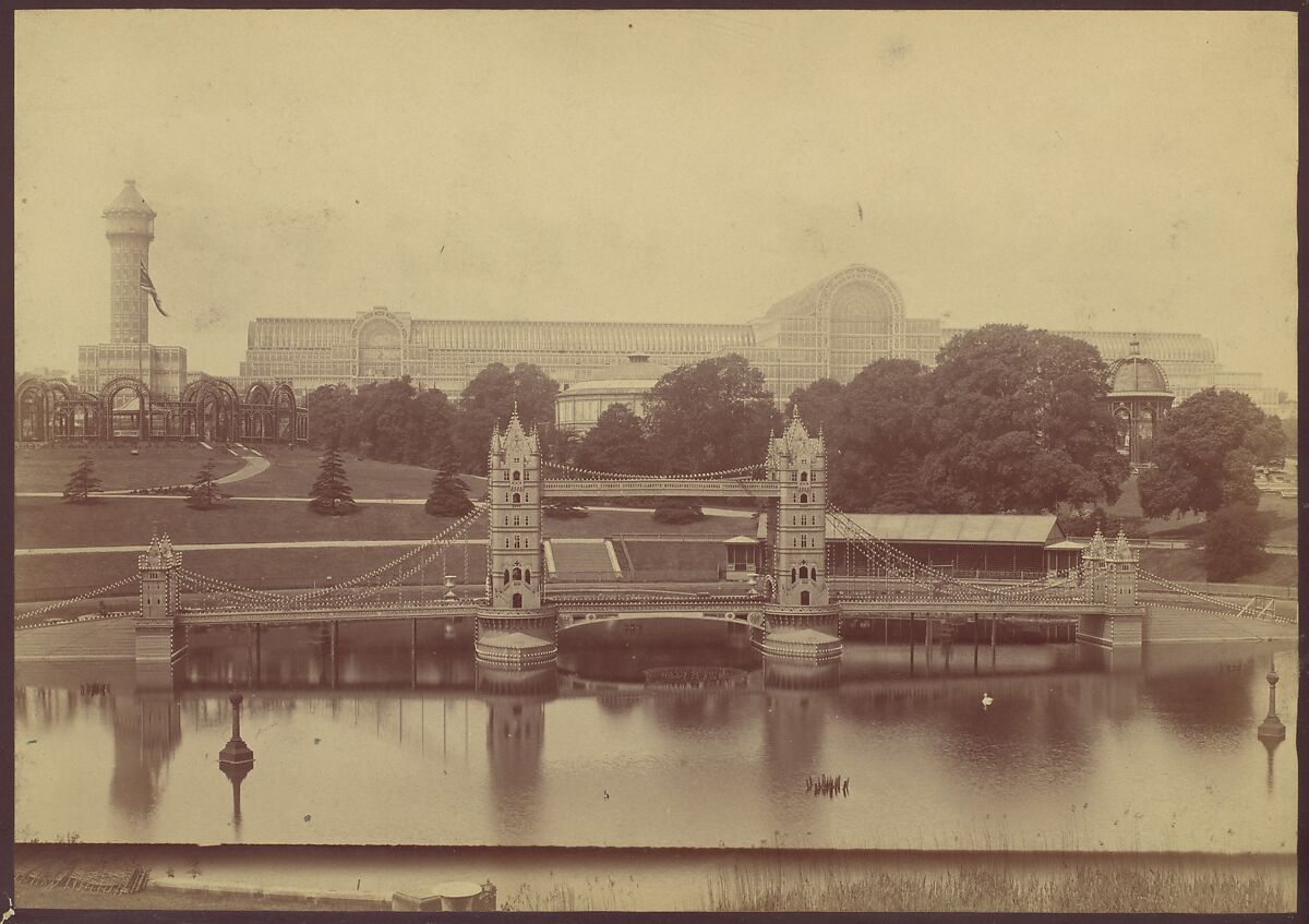 Progress of the Crystal Palace at Sydenham, Philip Henry Delamotte  British, Albumen silver prints