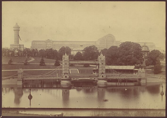 Progress of the Crystal Palace at Sydenham