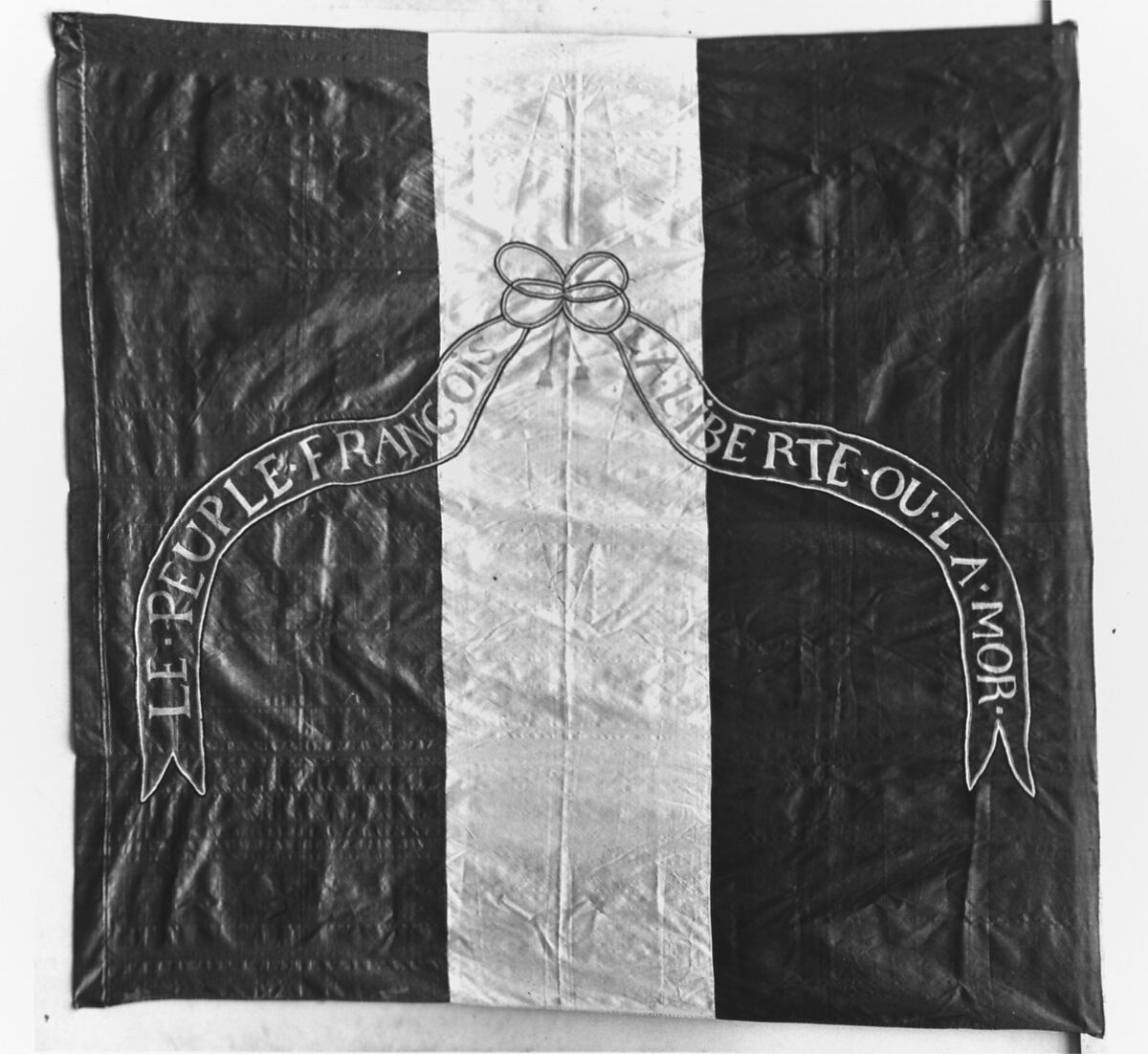 Banner, Silk, French