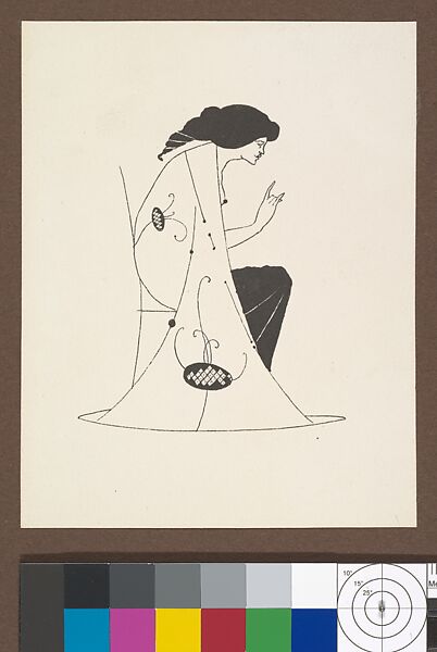 Grotesques by Aubrey Beardsley. Facsimile Platinum Prints by Frederick H. Evans from the Twelve Original Drawings in His Collection with a Portrait Frontispiece, Frederick H. Evans (British, London 1853–1943 London), Platinum prints