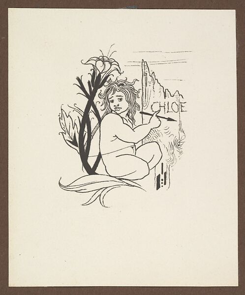 Grotesques by Aubrey Beardsley. Facsimile Platinum Prints by Frederick H. Evans from the Twelve Original Drawings in His Collection with a Portrait Frontispiece, Frederick H. Evans (British, London 1853–1943 London), Platinum prints