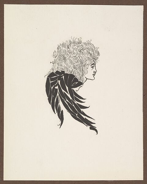 Grotesques by Aubrey Beardsley. Facsimile Platinum Prints by Frederick H. Evans from the Twelve Original Drawings in His Collection with a Portrait Frontispiece, Frederick H. Evans (British, London 1853–1943 London), Platinum prints