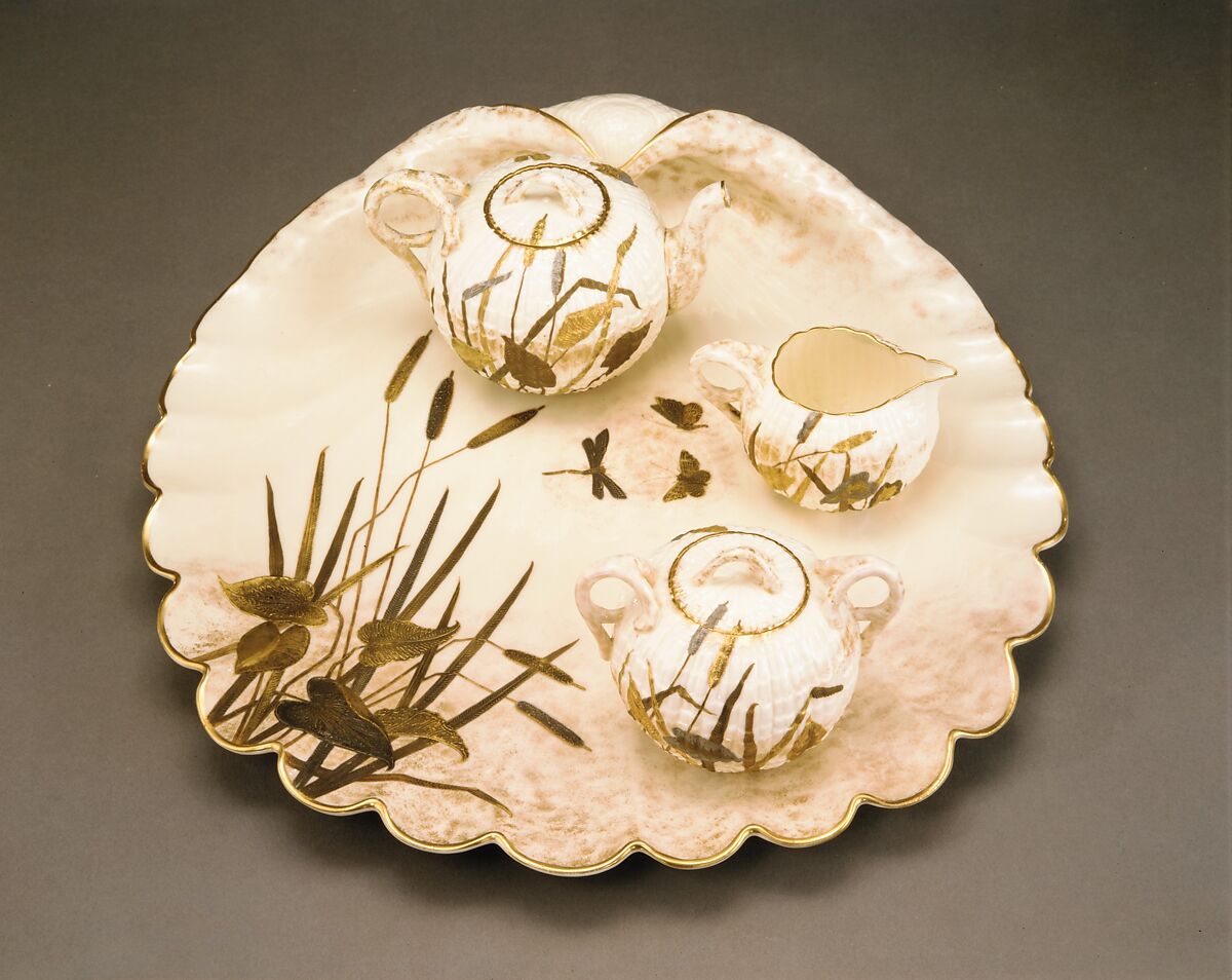 Creamer, Ott and Brewer (American, Trenton, New Jersey, 1871–1893), Porcelain, American