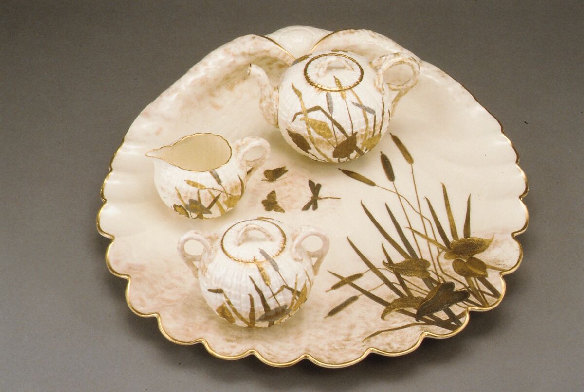 Creamer, Ott and Brewer (American, Trenton, New Jersey, 1871–1893), Porcelain, American