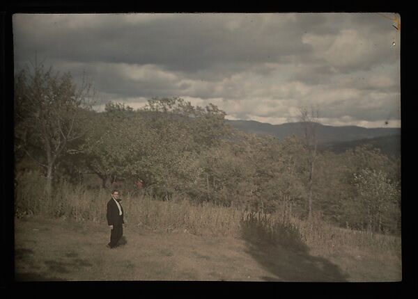 Walkowitz at Lake George, Alfred Stieglitz (American, Hoboken, New Jersey 1864–1946 New York), Autochrome 