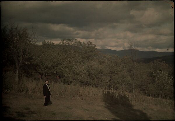 Walkowitz at Lake George, Alfred Stieglitz (American, Hoboken, New Jersey 1864–1946 New York), Autochrome
