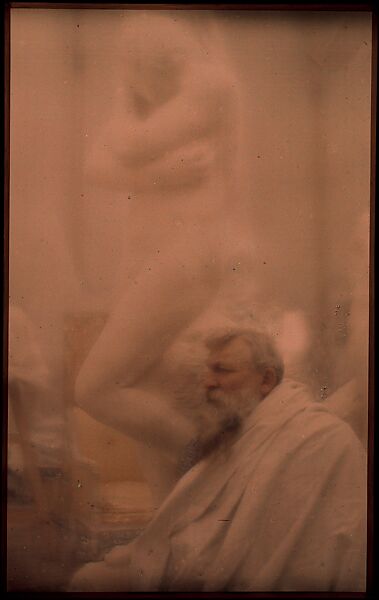 Rodin - The Eve, Edward J. Steichen (American (born Luxembourg), Bivange 1879–1973 West Redding, Connecticut), Autochrome 