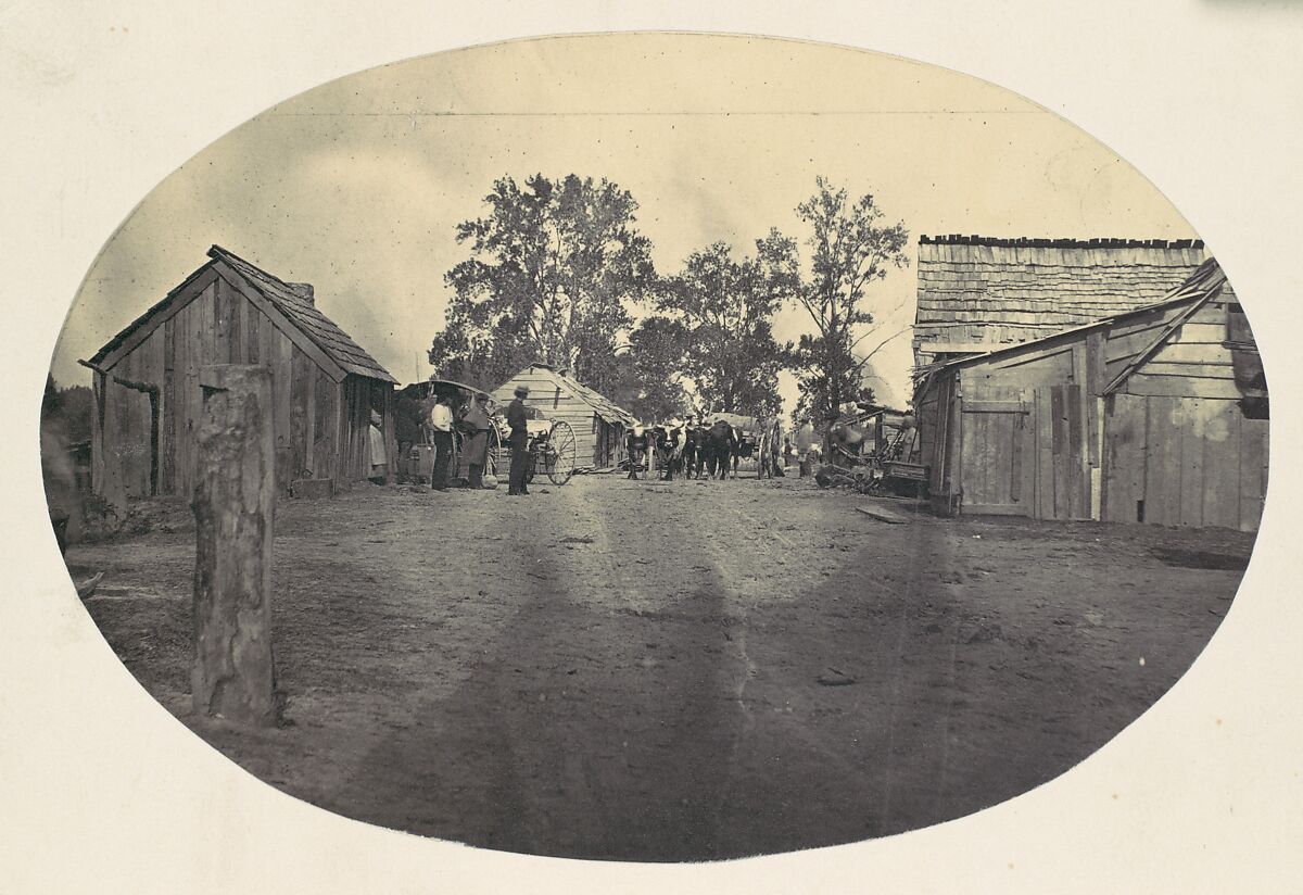 Skipwith's Landing, Mississippi River, Unknown (American), Albumen silver print from glass negative 