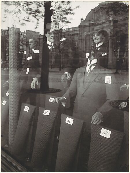 Men's Fashions, Eugène Atget (French, Libourne 1857–1927 Paris), Gelatin silver print from glass negative 