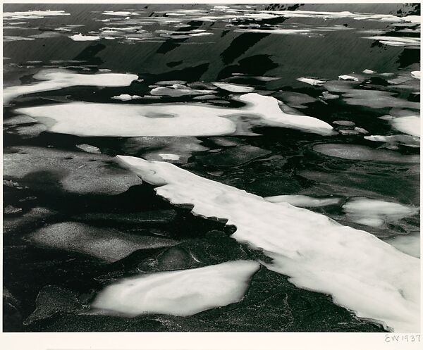 Iceberg Lake, Edward Weston (American, Highland Park, Illinois 1886–1958 Carmel, California), Gelatin silver print 
