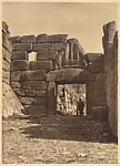 Mycenae - Gate of the Lions, Martin Birnbaum  American, Photogravure