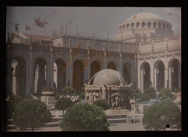 [Pan-Pacific International Exposition], Arnold Genthe (American (born Germany), Berlin 1869–1942 New Milford, Connecticut), Autochrome 