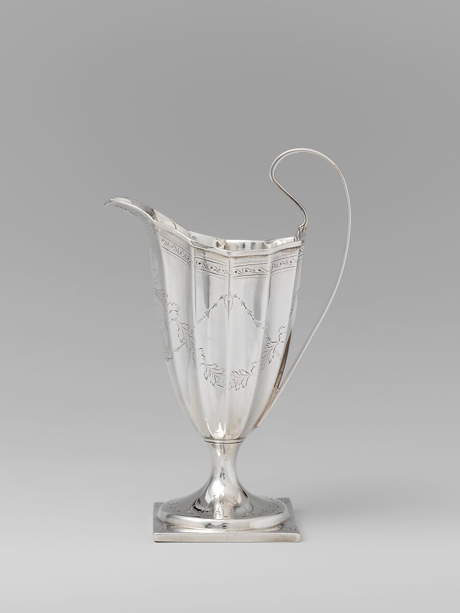 Creampot, Paul Revere Jr. (American, Boston, Massachusetts 1734–1818 Boston, Massachusetts), Silver, American 