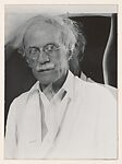 Alfred Stieglitz, Herbert J. Seligmann (American, 1891–1984), Gelatin silver print 