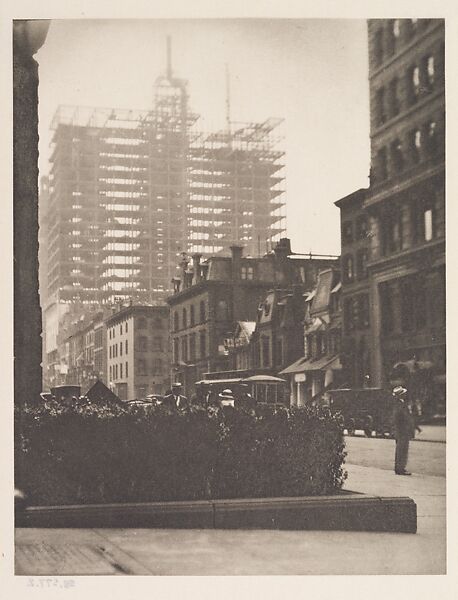 Old and New New York, Alfred Stieglitz (American, Hoboken, New Jersey 1864–1946 New York), Photogravure 