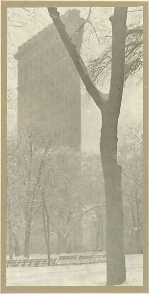 The Flat-iron, Alfred Stieglitz (American, Hoboken, New Jersey 1864–1946 New York), Photogravure 