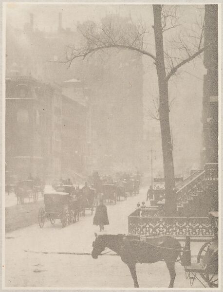 Alfred Stieglitz | The Street - Design for a Poster | The 