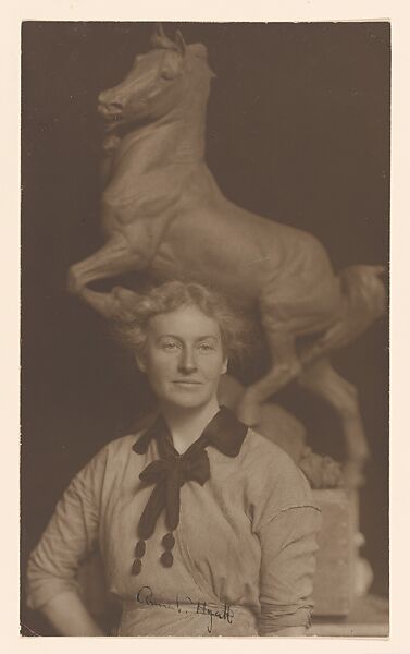 Anna Hyatt Huntington, Selby Studio, Gelatin silver print 