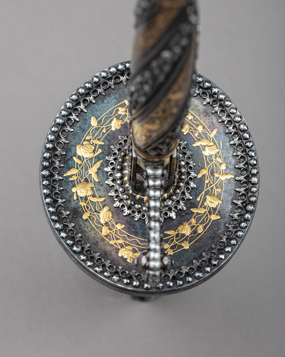 Smallsword, Steel, gold, Russian, Tula