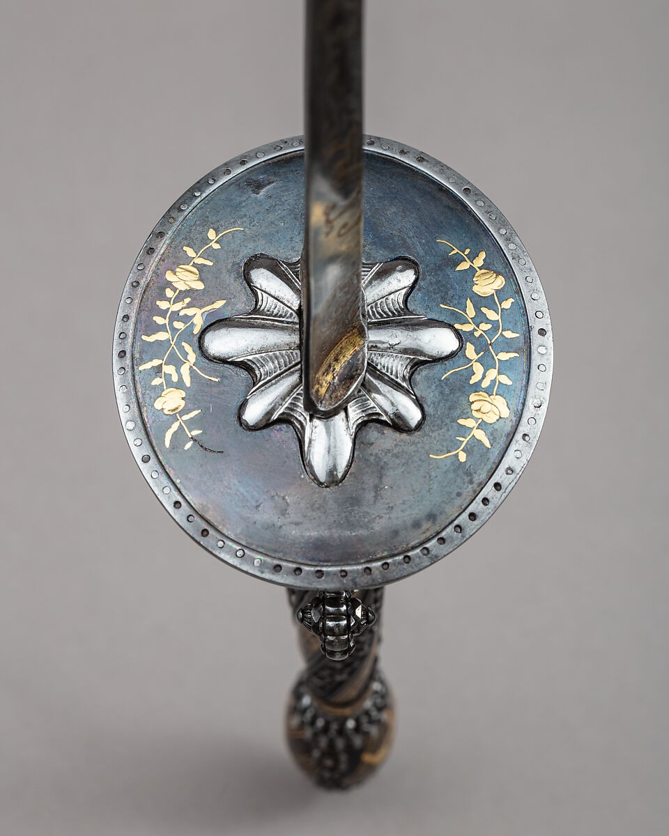 Smallsword, Steel, gold, Russian, Tula