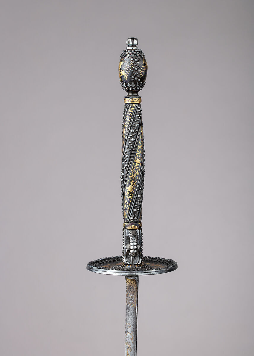 Smallsword, Steel, gold, Russian, Tula