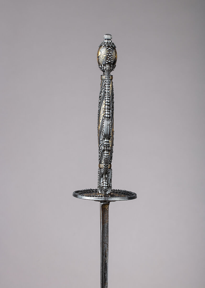 Smallsword, Steel, gold, Russian, Tula