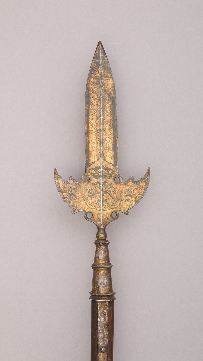 Partisan, Steel, wood, gold, Austrian