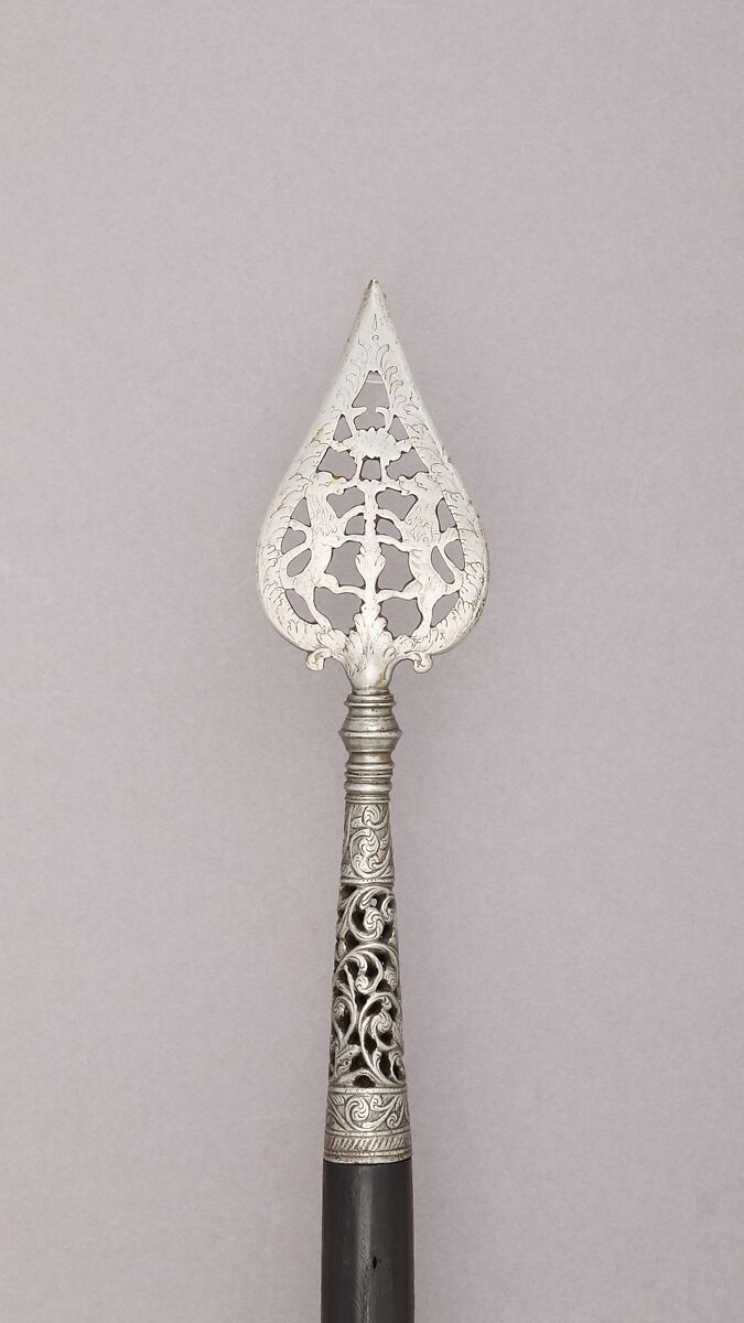 Spontoon, Steel, wood (ash), French