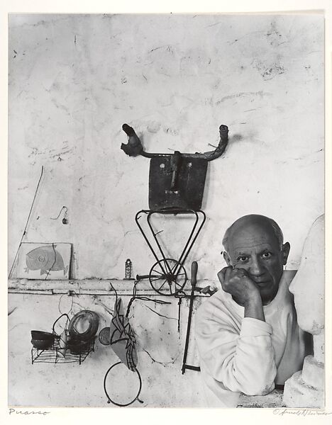 Pablo Picasso, Arnold Newman (American, New York 1918–2006 New York), Gelatin silver print 