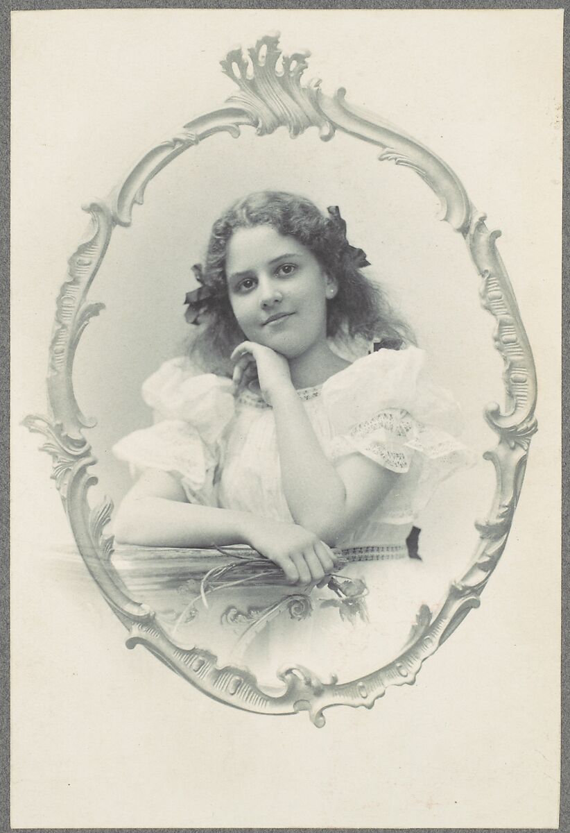 Mrs. Alice Raphael, Aimé Dupont (American, 1842–1900), Gelatin silver print 