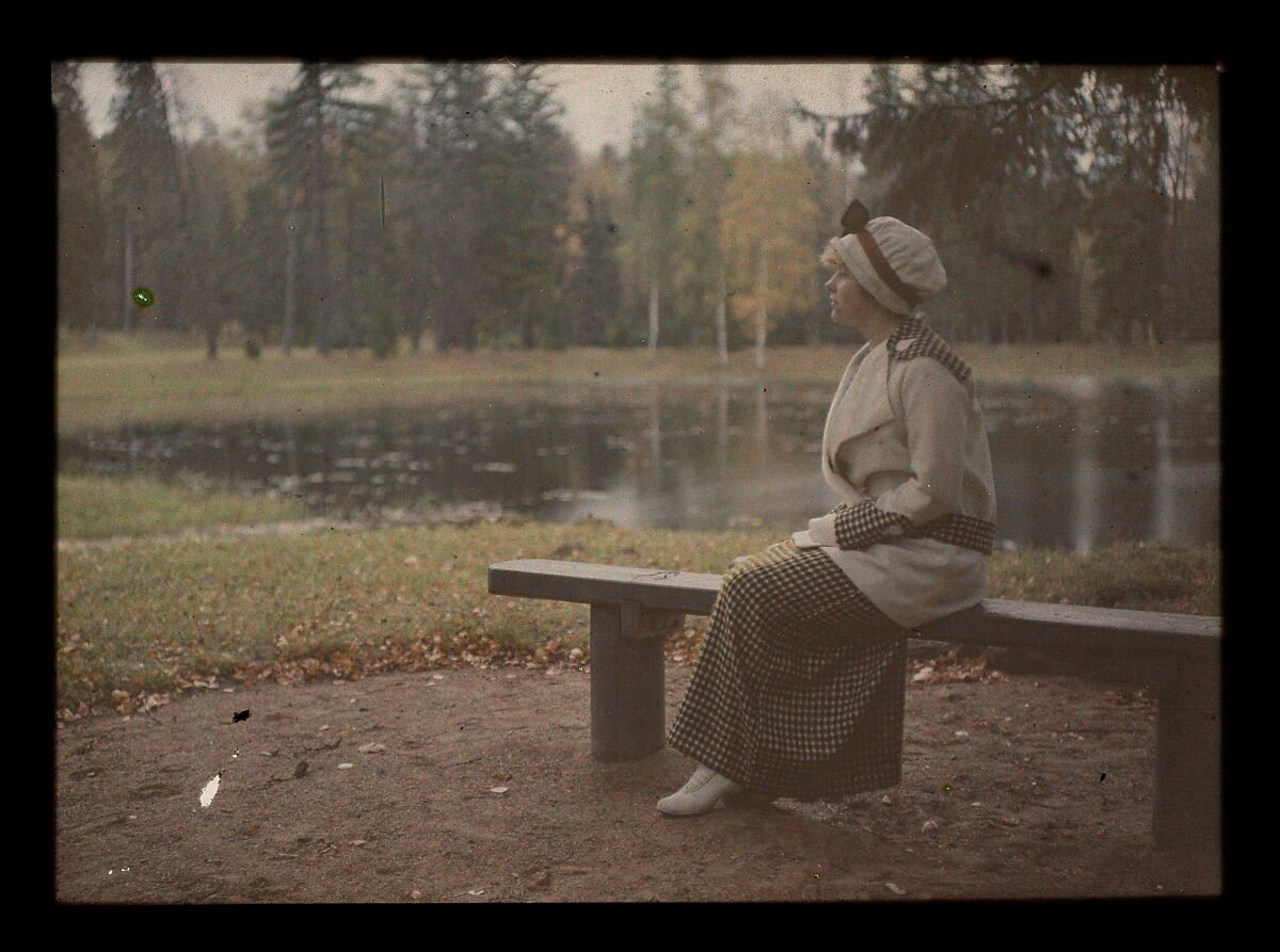 Olga Victorovna Dmitrieff, Constantin Mitrofanovitsh Flórinsky (Russian), Autochrome 