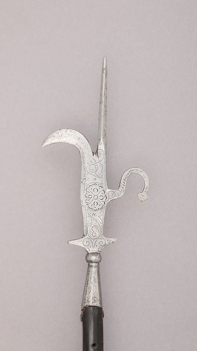 Guisarme for a Child, Steel, wood (ash), Italian