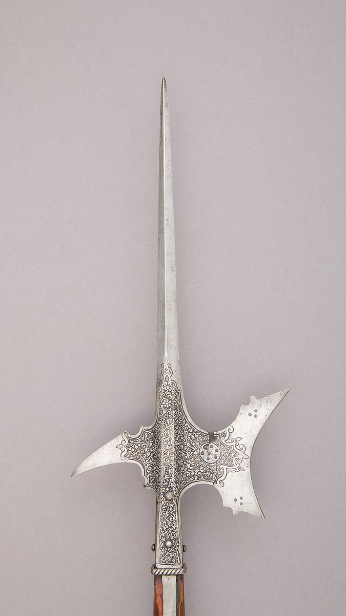 Halberd, Steel, wood, German