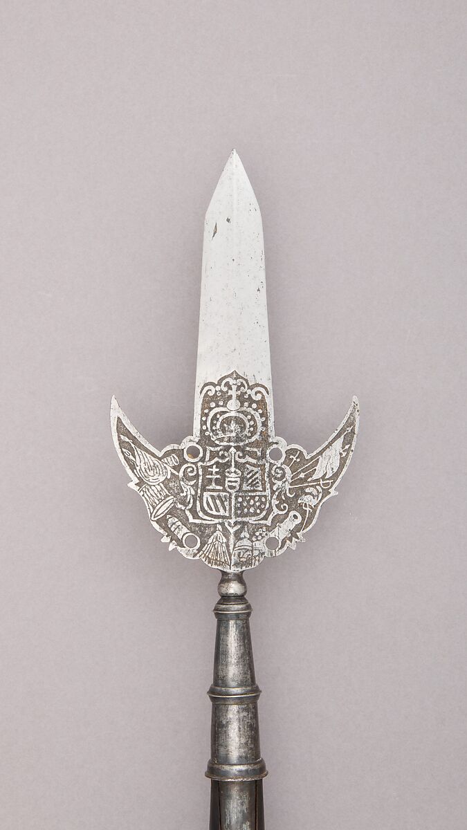 Partisan, Steel, wood, gold, Austrian